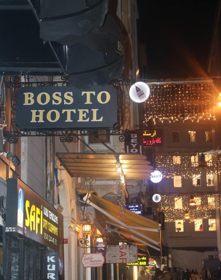 Boss To Hotel Taksim İstanbul Dış mekan fotoğraf